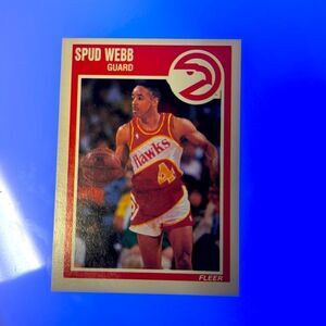 1989 fleer spud webb mint condition